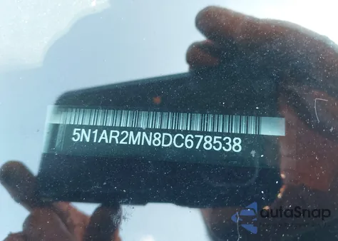 2013 Nissan Pathfinder Sl from USA, damaged, VIN 5N1AR2MN8DC678538